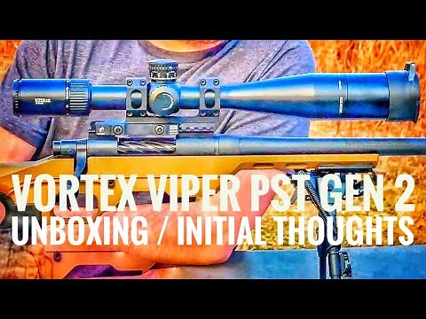 Vortex Viper PST Gen 2 Unboxing | 5-25x50 First Focal Plane