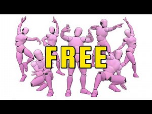 Human Dance Animations FREE 2.0 - Unity | Godot | Unreal