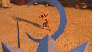 Kevin Parry on Instagram: "I animated this stop-motion origami in Kubo and the Two Strings! Here’s some insight into the animation: • The storyboards were very clear about starting with swirling sheets of paper and ending with the origami figure of the Moon King, but really only indicated that ‘some folding’ took place in between. The challenge was to turn some rough drawings into a physical, stop-motion performance. • The animatable origami paper is made out of Cinefoil covered by brown paper t