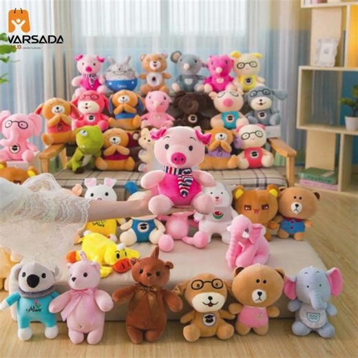 Cute Plush Toys Collection 2025 | Vending Machine Dolls, School Bag Plush, Sleep Puppy