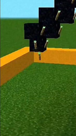 Minecraft Falling SandArt ⛄(Snow Blaze)#minecraft #sandarti #gaming #shorts