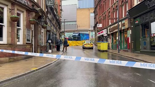 🚨LIVE: MAJOR disruptions in #Leeds city centre after very serious collision involving a lorry and pedestrian. Boar Lane is closed in both directions at the junction of Mill Hill after a pedestrian has been trapped by a HGV on a zebra crossing. Emergency services are at the scene outside the Bankers Car bar this morning. Specialist technical rescue firefighters were called to the scene just before 10am this morning. Roads Policing officers are at the scene in large numbers. Yorkshire Ambulance h