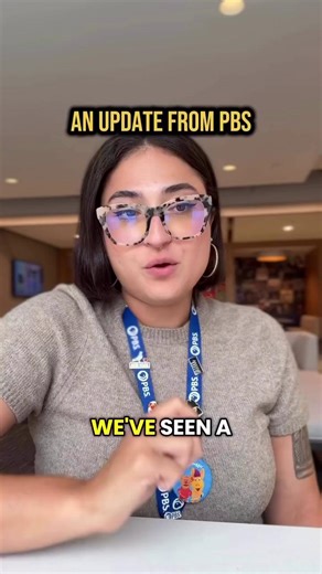 An update from PBS 💙 #pbs #publicmedia #protectmypublicmedia #viewerslikeyou | Thirteen WNET New York