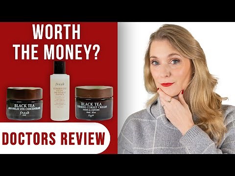 fresh Kombucha Essence, Black Tea Age-Delay Eye Concentrate, Firming Corset Cream | Doctors Review