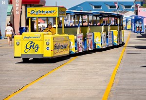 "Watch the tram car please!" The Wildwood icon has been shuttling beachgoers across the boardwalk for 70 years. Some of the original cars from 1949 are still in use! | PennLive.com