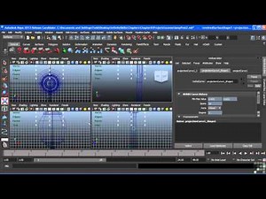 Maya 2013 Tutorial | Project Curves| InfiniteSkills
