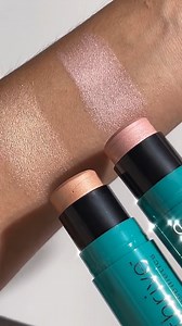 10K views · 91 reactions | Want to make your best features pop? Simply swipe on Triple Threat Color Stick™. This multipurpose color stick melts onto lips, face and body to sculpt + add a flush of hydrating, luminous highlight. It even features a built-in brush for a natural finish in seconds when on the go. Give it a try in these fabulously flattering shades:  Mieko (Soft Pink Shimmer)  Joy (Gold Shimmer) bit.ly/3HXz4uq | Thrive Causemetics | Facebook