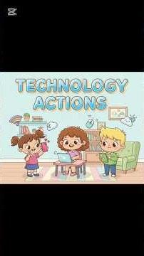 Technology actions words with sentences #shorts