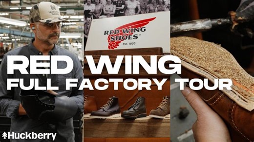 We Got an Exclusive Look Inside Red Wing’s American Boot Factory