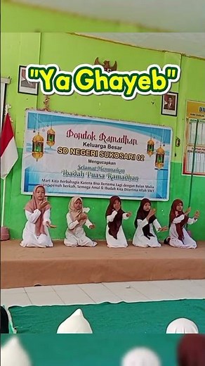 Tarian Islami - Ya Ghayeb || Pondok Ramadhan #kegiatansekolah #ramadhan2026 #tariislami