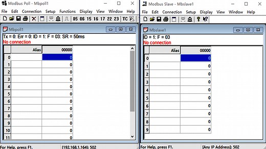 组态王组态软件和Modbus Slave调试助手实现Modbus TCP以太网通信