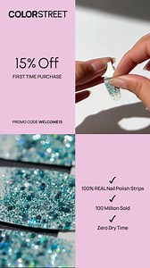 52K views | Save time with Color Street. Get 15% OFF your first mani with code WELCOME15 - 100% real nail polish strips for a flawless, at-home manicure in minutes. | Color Street | Facebook
