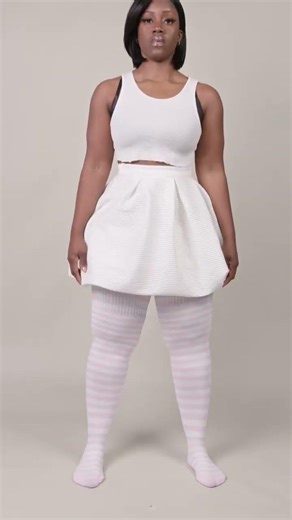 Thunda Thighs Plus Size Socks - Tubbies Striped