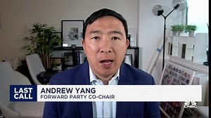 Andrew Yang says universal basic income gives people a foundation to return to the labor market