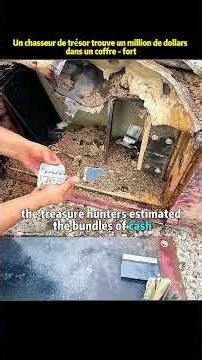 Un chasseur de trésor trouve un million de dollars dans un coffre - fort #container #movie