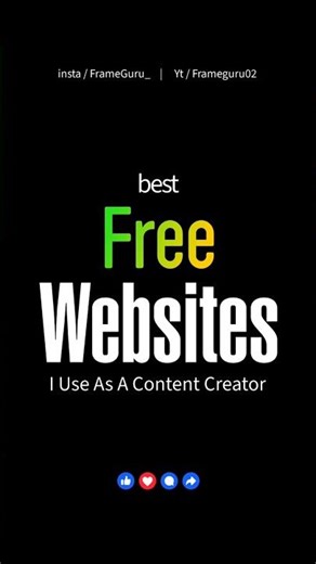 Best Free Websites Every Content Creator Should Use in 2026 (No Cost Tools)