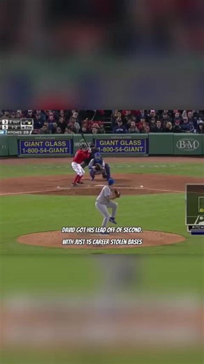 When you have zero speed but you try to steal third anyway