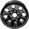 Dorman Products 939-233: Steel Wheel for 2007-2014 Cadillac, Chevrolet, GMC RWD Truck/SUV [Size: 17" x 7.50"] Black - JEGS