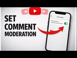 How To Set Comment Moderation On YouTube (Stop Spam Comments Fast)
