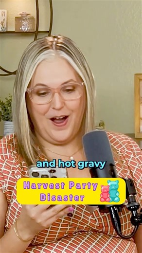 The Gummy Bear Harvest Party Disaster #FunnyPodcast #PodcastShorts #ParentFails #SugarFreeCandy