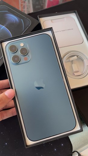 2.1K views · 53 reactions | IPHONE 12 PRO MAX #PACIFICBLUE #BLUE #12promax #iphone #alamgadgets #YourTrustIsOurInvestment | ALAM Gadgets | Facebook