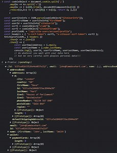 How do I pull email address from a member area using javascript?