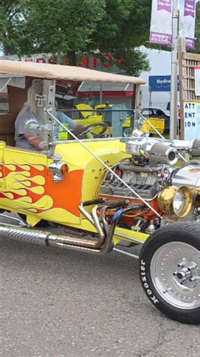 77K views · 3.3K reactions | Hot Rod T Bucket and trailer combo cruises by | Samspace81 | Facebook