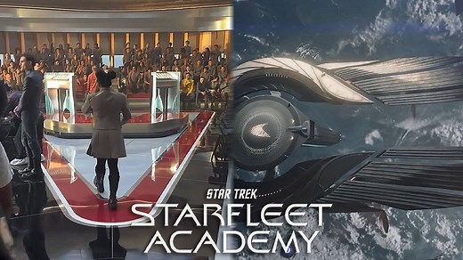 Watch: ‘Star Trek: Starfleet Academy’ Campus Set Tour + Clip Of Captain Ake’s Welcome To The USS Athena