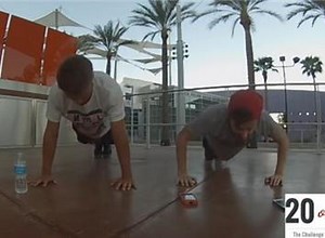 Most Push-Ups Performed By Two People In 20 Minutes