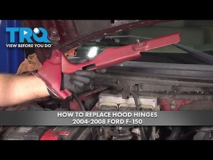How to Replace Hood Hinges 2004-2008 Ford F-150