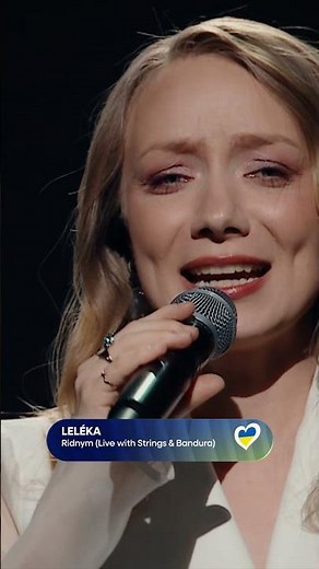 LELÉKA delivers a performance of 'Ridnym' that's A Little Bit More epic 🫶 🇺🇦 #Eurovision #Ukraine