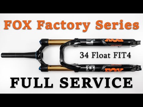 Fox Factory Series 34 Float FIT4 2021 Damper, Air spring and Lowers FULL Service guide for beginners