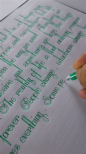 Modern Cursive Handwriting Practice ✍️🖋️ #handwriting