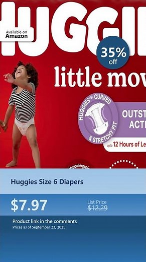 Huggies Size 6 Diapers