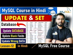 MySQL Part-12 | MSySQL Tutorial | MySQL Tutorial for Beginners | MySQL Update DATABASE