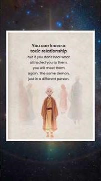 if you don't heal fully a toxic relationship, it will come back in your life thru someone else #love
