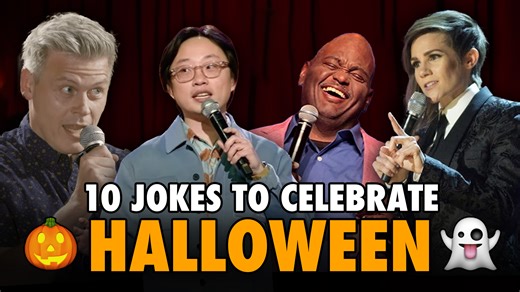 10 Halloween Jokes for Spooky Season featuring Jimmy O. Yang, Lavell Crawford, Cameron Esposito, Christian Finnegan, Sklar Brothers, Jasper Redd, Samantha Hale, Brendan Fitzgibbons, Mike E. Winfield, and Ola Dada. Watch FREE Comedy 24/7 on the Comedy Dynamics Channel! https://bit.ly/ComedyDynamicsTV Listen to the Comedy Dynamics Daily podcast! https://bit.ly/3jx8HSD Watch Comedy Dynamics stand-up for FREE on Amazon's "The Stand-Up Channel" #standupcomedy #comedy 00:00 - Jimmy O. Yang 01:12 - Lav