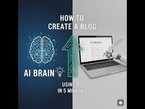 How to Create a Blog Using AI