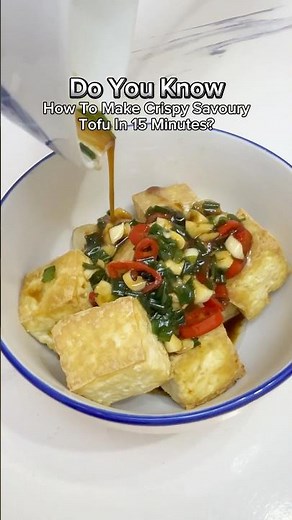 Crispy Savoury Tofu Dish In 15 Minutes? My Favourite Recipes