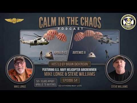 Apollo vs Artemis Recovery | Navy Aircrew Compare Splashdown Ops (Mike Longe & Steve Williams)