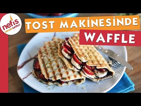 Tost Makinesinde Waffle Nasıl Yapılır?