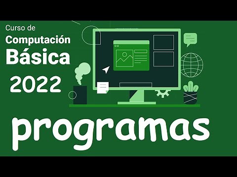 Complete course on basic computing (computing) PROGRAMS [video 11]