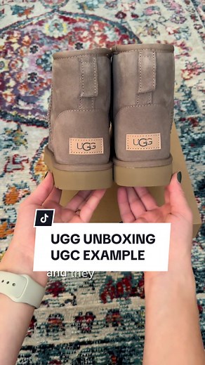 Last time I bought a pair of Uggs was over a decade ago😅 But I’m SO excited to be wearing them again & I am obsessed with this brown color called caribou🤎 #ugg #uggboots #uggclassicmini #uggcaribou #uggs #uggunboxing #unboxingugc #ugc #ugccontentcreator #ugccommunity #ugcexample #ugcinspo #ugcexamplevideo