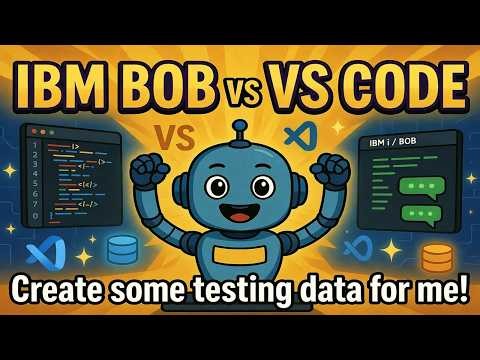 IBM BOB vs VS Code - Create some testing data for me