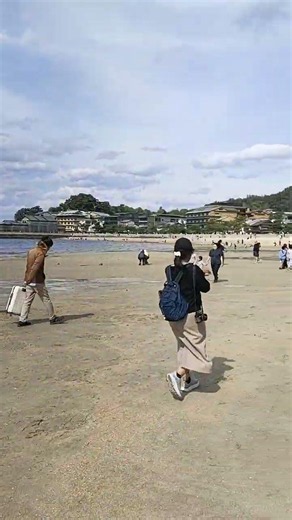 干潮時の厳島神社の大鳥居に行ってみた (2026年5月)