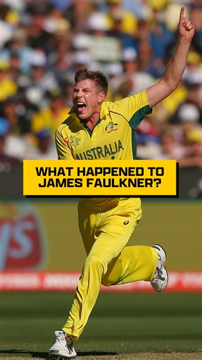 2015: POTM in the World Cup final 🏆 2017: Played his last game for Australia aged 27 🇦🇺 What happened to James Faulkner? #LoveCricket #CricketVideos #CricketAustralia #JamesFaulkner | Wisden Cricket
