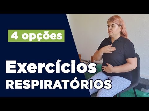 Exercícios respiratórios - 4 opções para melhorar a capacidade respiratória | Para fazer EM CASA