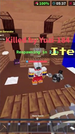 Can’t play a single game without hackers😞🥀 #roblox #bedwars