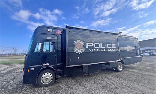 Mansfield Police Department shows off new mobile command unit