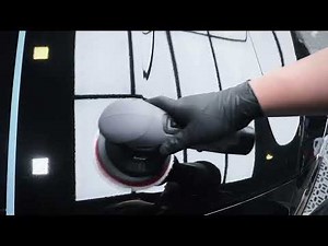 SPTA Cordless Car Buffer Polisher, Polisher with 12V Lithium Rechargeable Battery Brushless Polisher